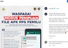 Waspada Penipuan Aplikasi Pemilu 2024, Bisa Kuras Saldo