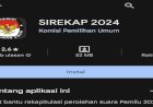 Aplikasi Sirekap KPU, Rating Buruk 2,6 di Google Playstore