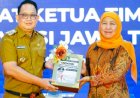 Khofifah Sertijab ke Pj Gubernur Jatim Adhy Karyono