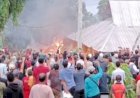 Massa Bakar Kantor Taman Nasional Bukit Barisan Selatan