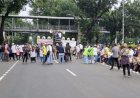 Jalan Merdeka Barat Ditutup Saat MK Gelar Sidang PHPU