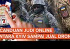 Terungkap 9 Dari 10 Tentara Ukraina Kecanduan Judi Online