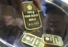 Harga Emas Antam Turun, 0,5 Gram Rp902.000