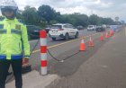 Contraflow Tol Japek Arah Jakarta Disetop, Lalin Normal