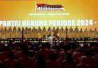 Lantik Pengurus Baru Hanura, OSO Tegaskan Dukung Prabowo