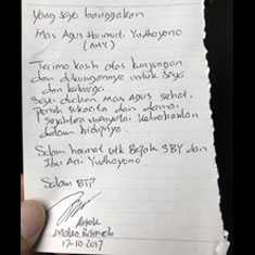 AHY Jenguk Ahok, Keduanya Saling Mendukung