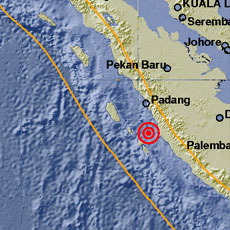 Gempa Sumbar Akibat Subduksi Lempeng di Zona Benioff